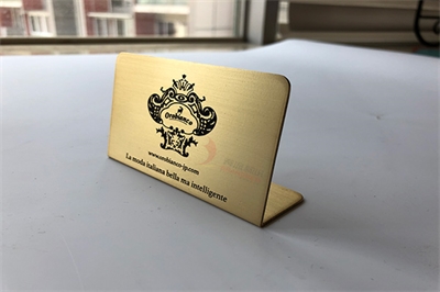 不銹鋼標牌的生產效率高嗎？